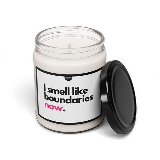 I Smell Like Boundaries Now Candle