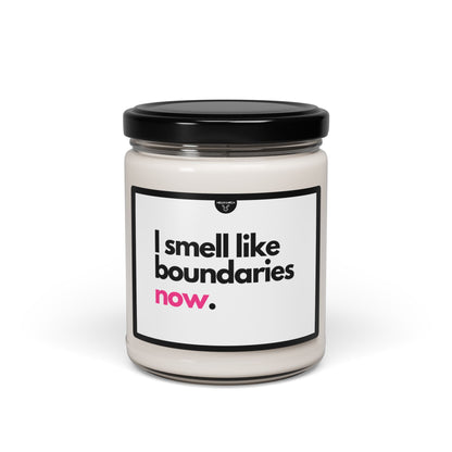 I Smell Like Boundaries Now Candle